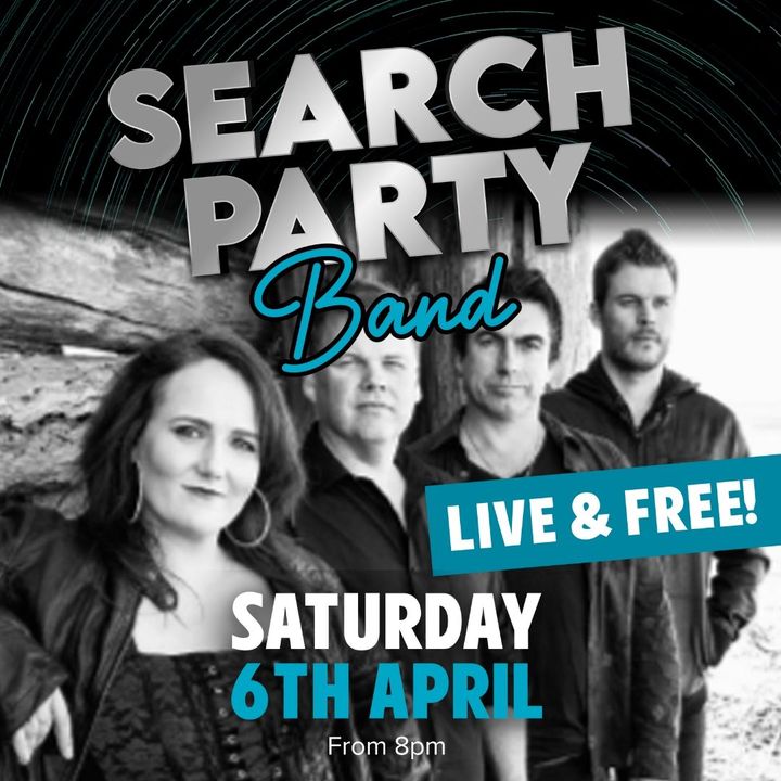 Featured image for “THE SEARCH PARTY band is coming to Ourimbah RSL THIS Saturday (6th April) – FREE SHOW!”
