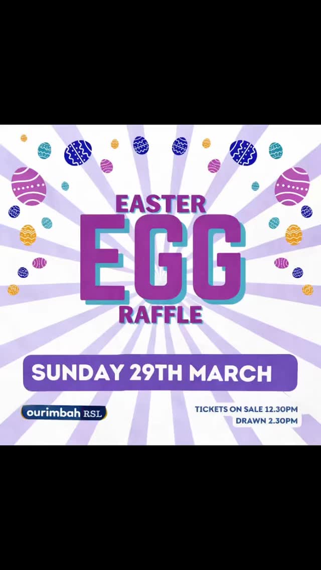 Featured image for “Easter Egg Raffle at Ourimbah RSL”