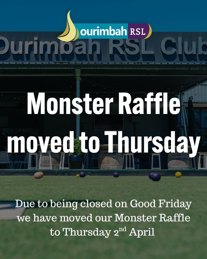 Featured image for “Good Friday Closure and Monster Raffle Update”