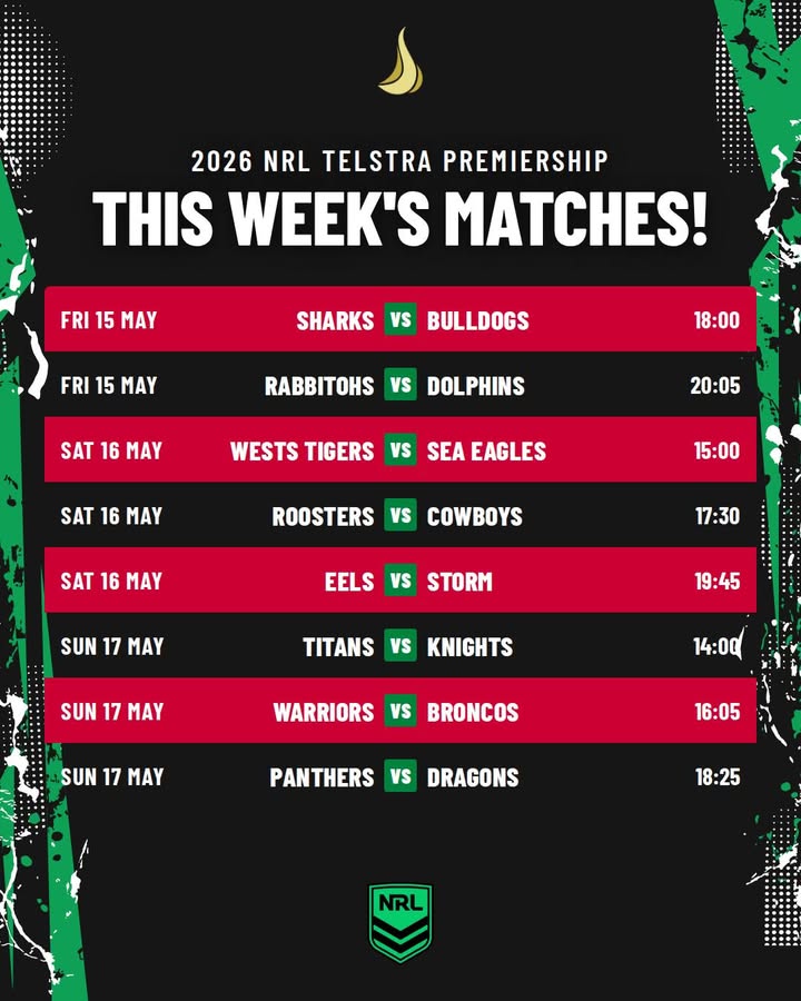 Featured image for “Watch NRL Live This Week at Ourimbah RSL”