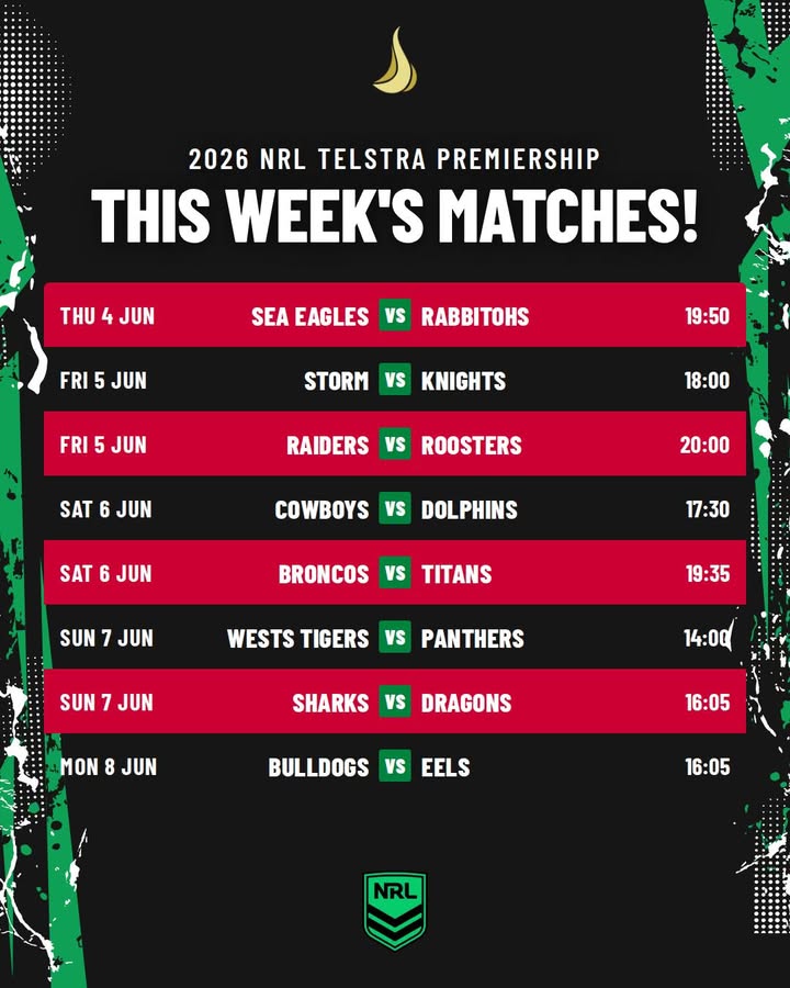 Featured image for “NRL Game Day at Ourimbah RSL This Week”