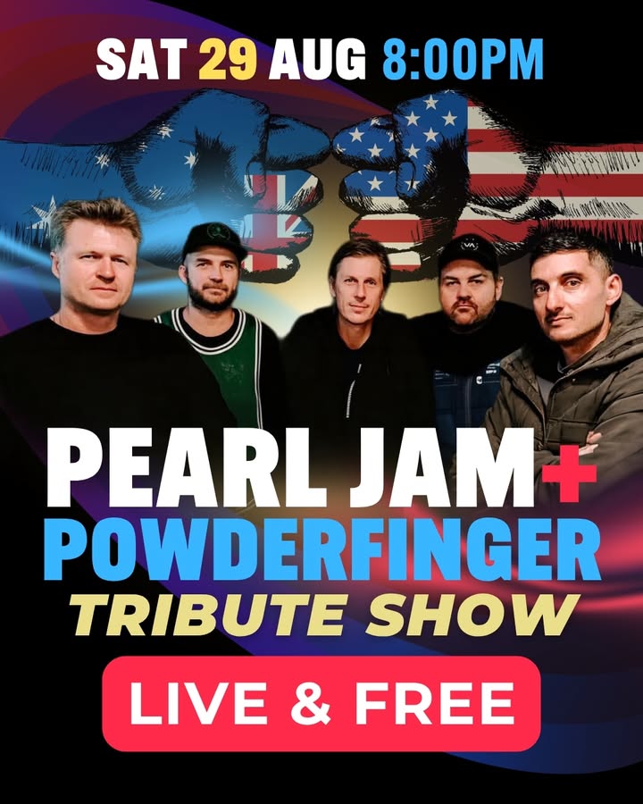 Featured image for “Free Pearl Jam & Powderfinger Tribute Show at Ourimbah RSL”