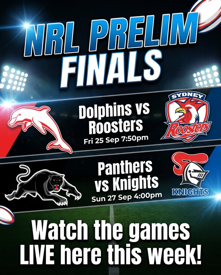 Featured image for “NRL Prelim Finals Live at Ourimbah RSL This Week”